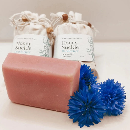 Wild Honeysuckle Dog Soap – Scented