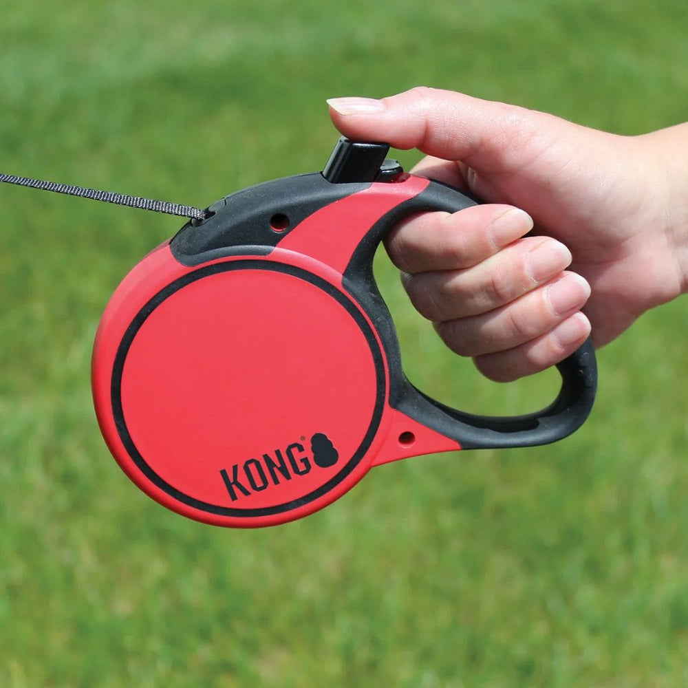 KONG Retractable Lead Terrain Red