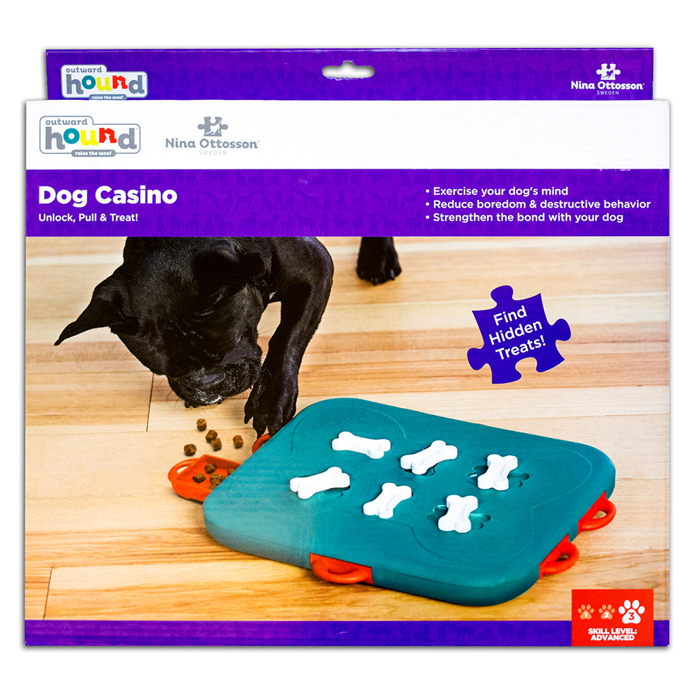 Dog Casino – Interactive Treat Puzzle Toy