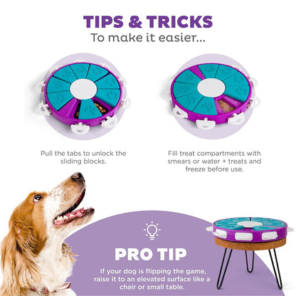 Dog “Twister” – Interactive Treat Puzzle Toy