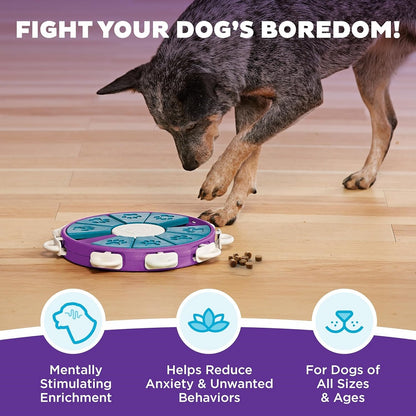 Dog “Twister” – Interactive Treat Puzzle Toy