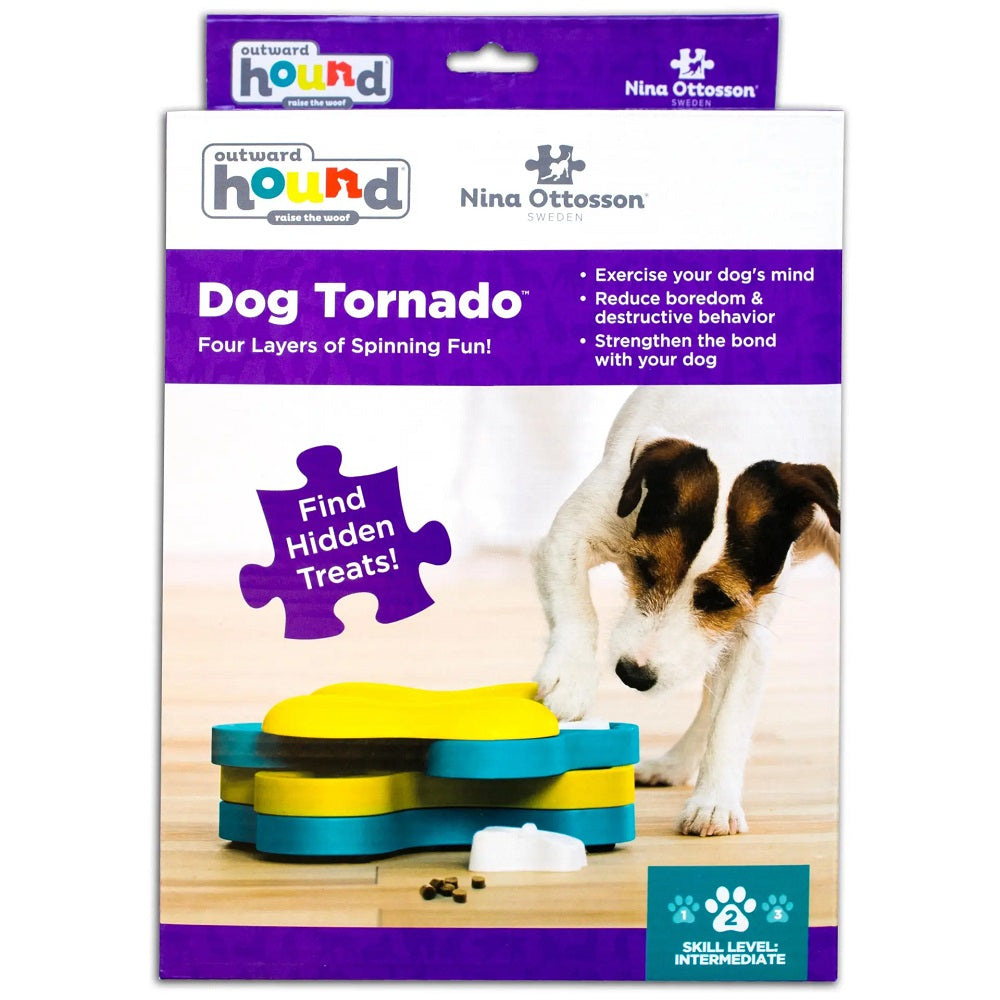 Dog Tornado – Interactive Treat Puzzle Dog Toy