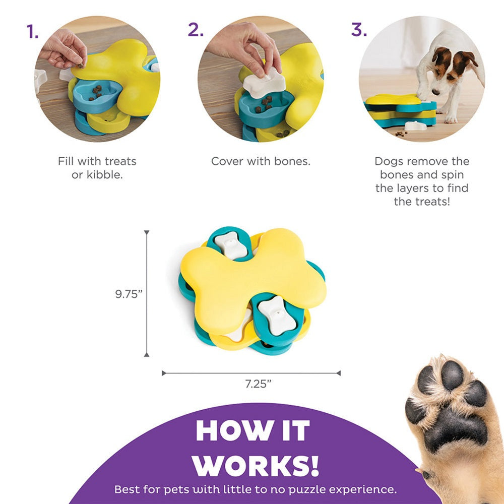 Dog Tornado – Interactive Treat Puzzle Dog Toy