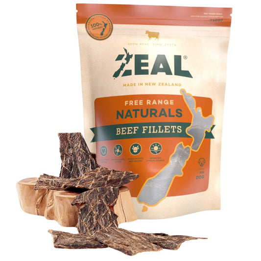 Free Range Beef Fillets by Zeal 125gms