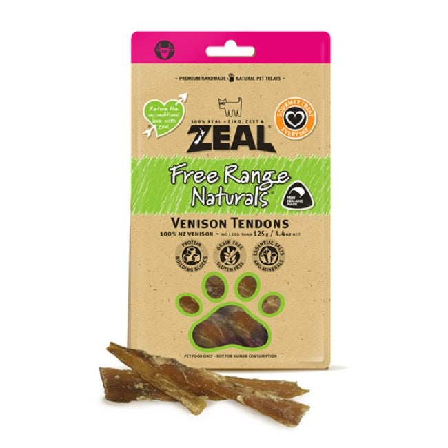 Zeal Venison Tendons 125g